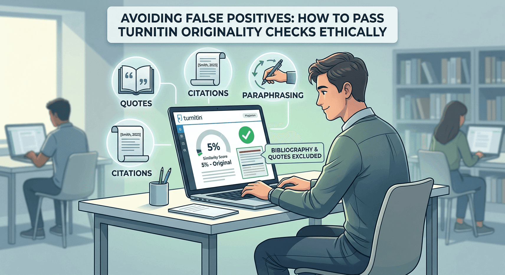 Avoiding False Positives: How to Pass Turnitin Originality Checks Ethically