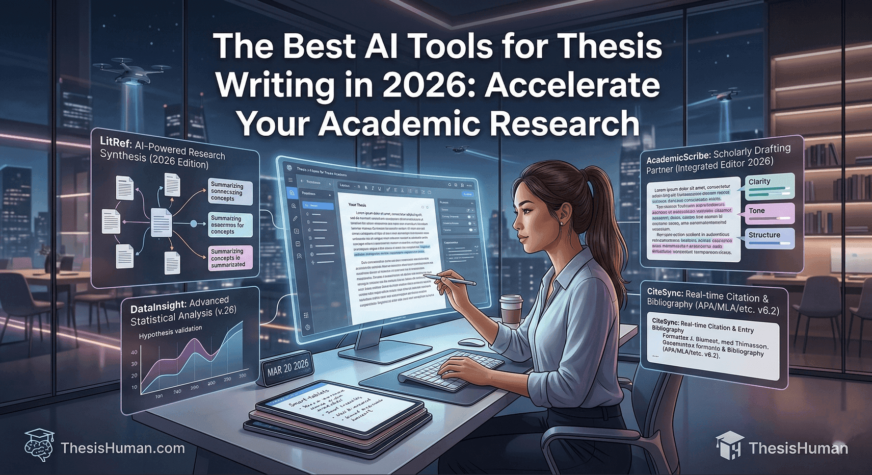 The Best AI Tools for Thesis Writing in 2026: Accelerate Your Academic Research