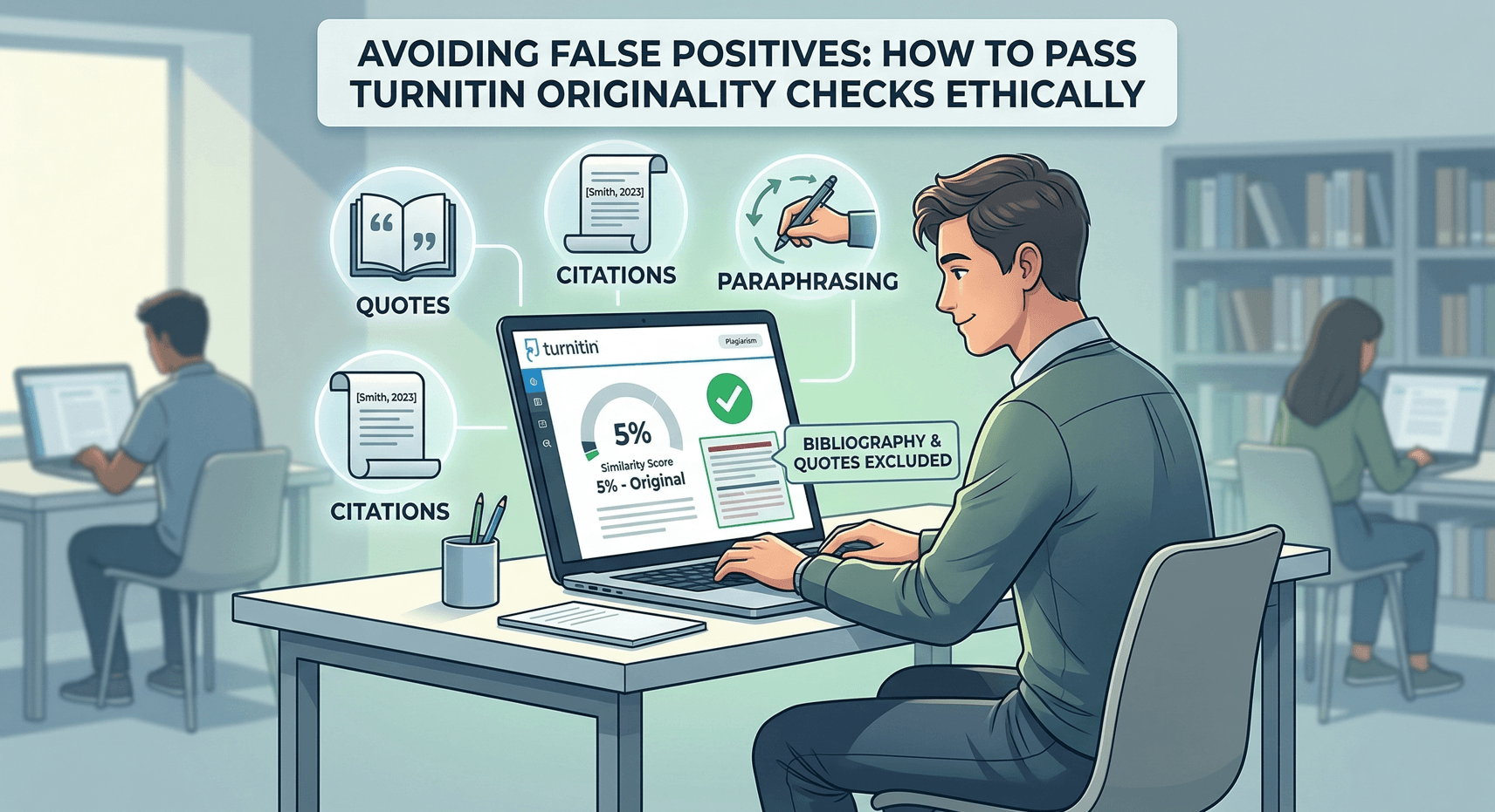 Avoiding False Positives: How to Pass Turnitin Originality Checks Ethically