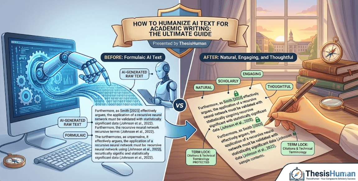 ThesisHuman Term Lock feature preserving citations and technical terminology